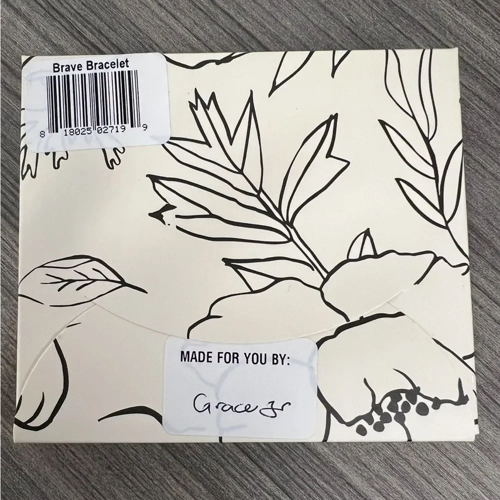 Sseko Designs Brass Charm Bangle Bracelet – Fair‎ Trade Jewelry - Picture 3 of 3